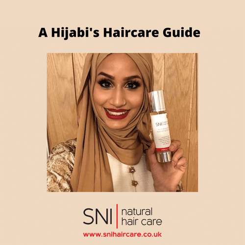 Hijabi Haircare guide using SNI Haircare products, available online