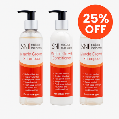 Miracle Growth Shampoo Trio Bundle - New