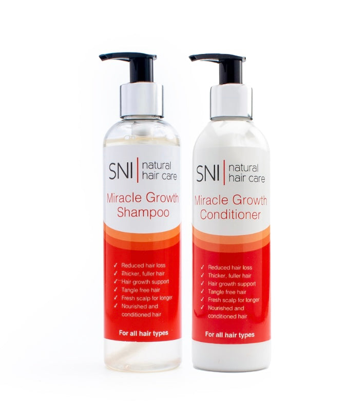 SNI Miracle Growth Shampoo & Conditioner with pump 250ml