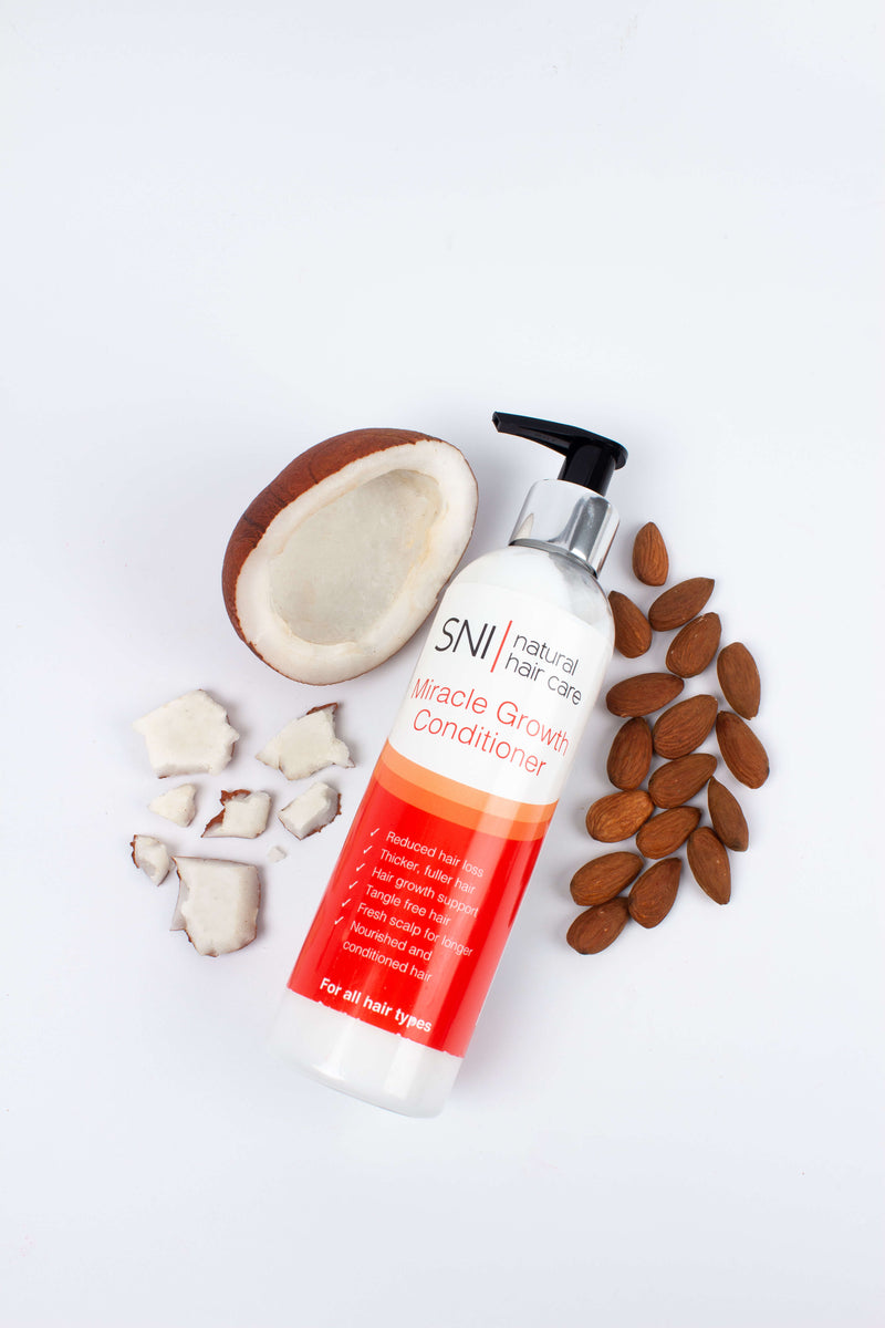 miracle growth conditioner for hair growth and healthy hair by sni natural hair care
